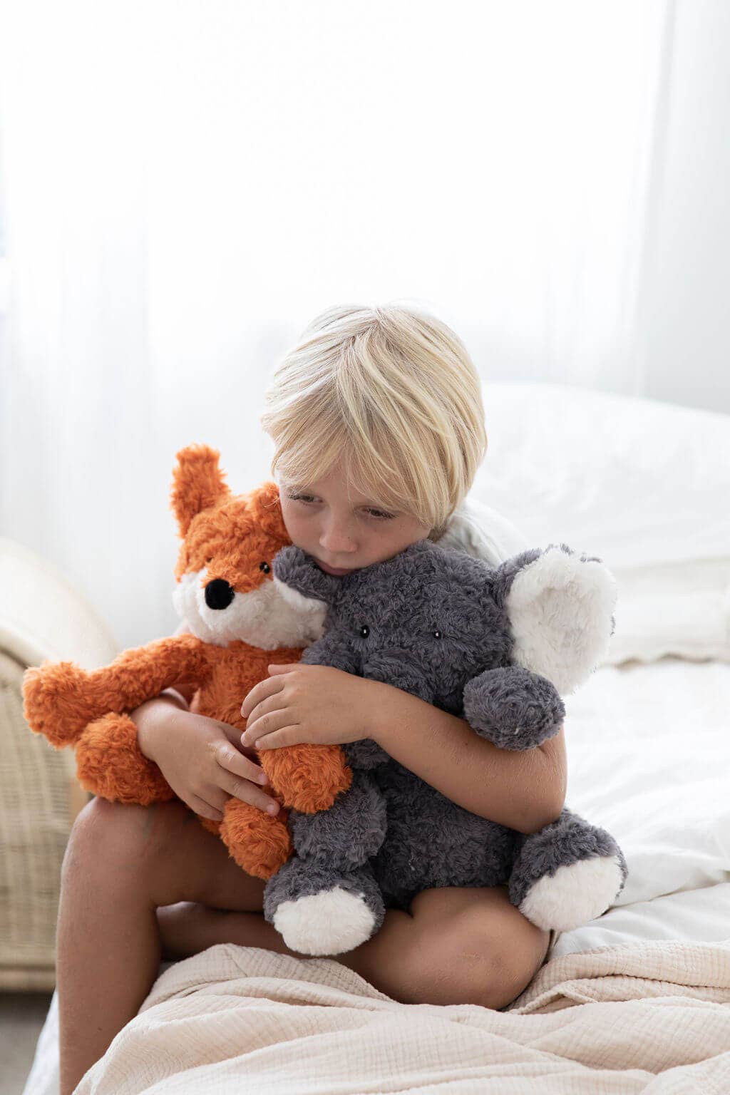 Verzwaarde knuffels: de kracht van zachte druk