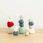Patience Pebbles: Sea Foam