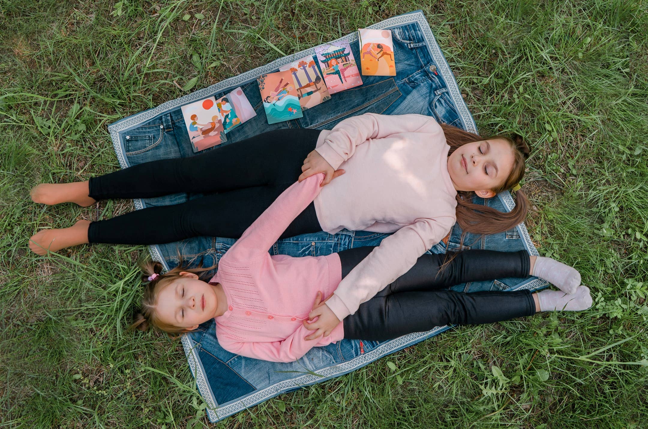 Yogakaarten voor kinderen (om samen yoga te doen)
