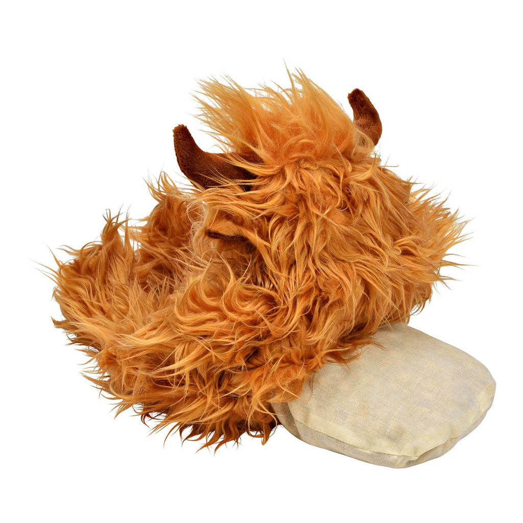 Warmteknuffel Schotse Highlander (koe) met kersenpitten