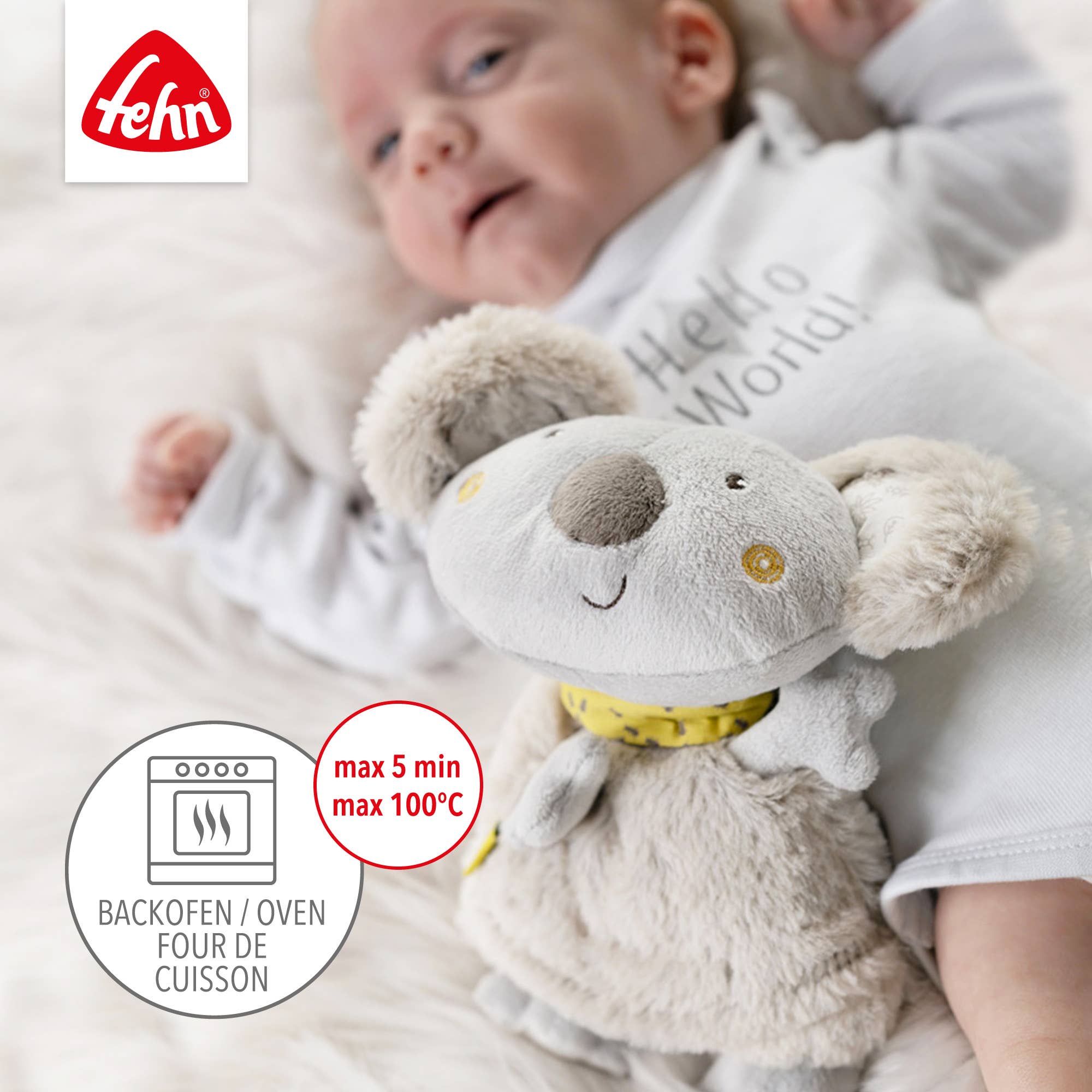 Warmteknuffel Koala - met uitneembare warmtezak
