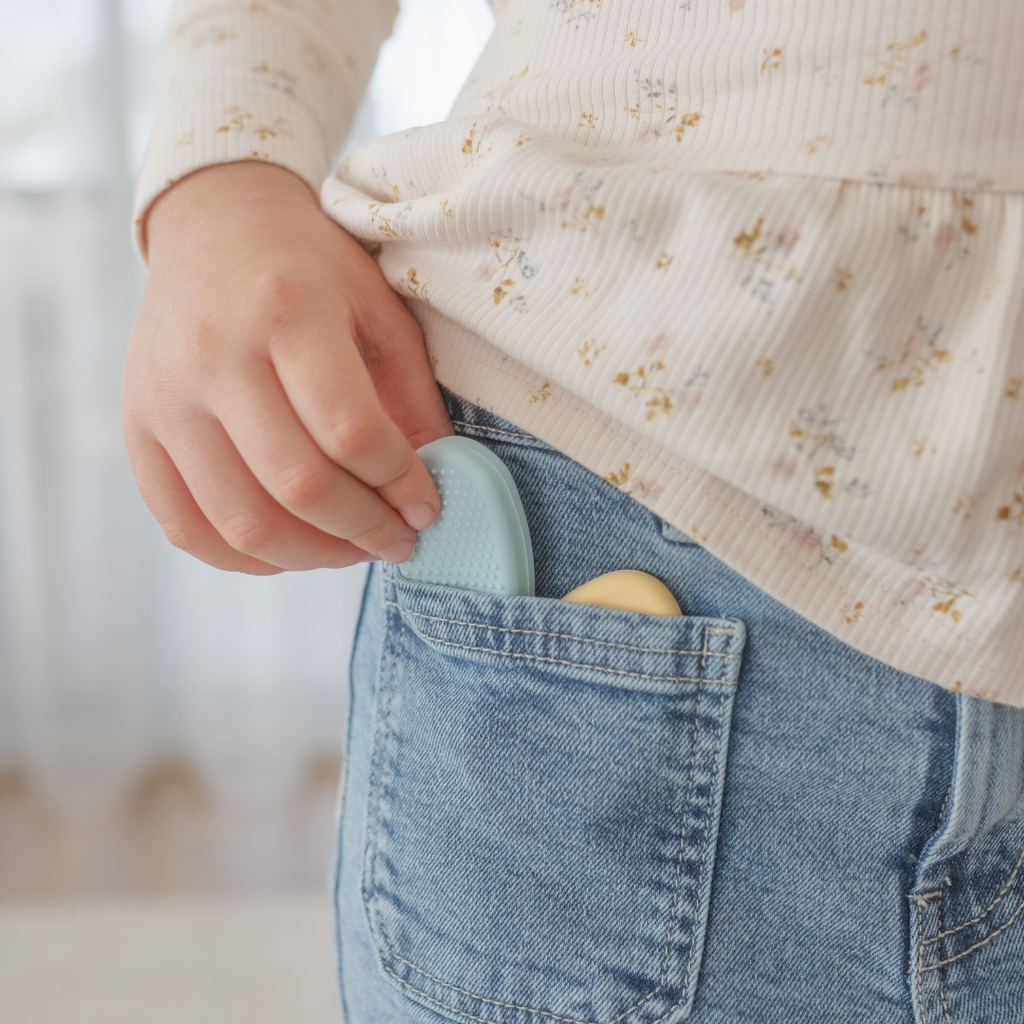 Zorgstenen – Kalmerend Sensorisch Friemelspeelgoed voor Kinderen (Set van 6)