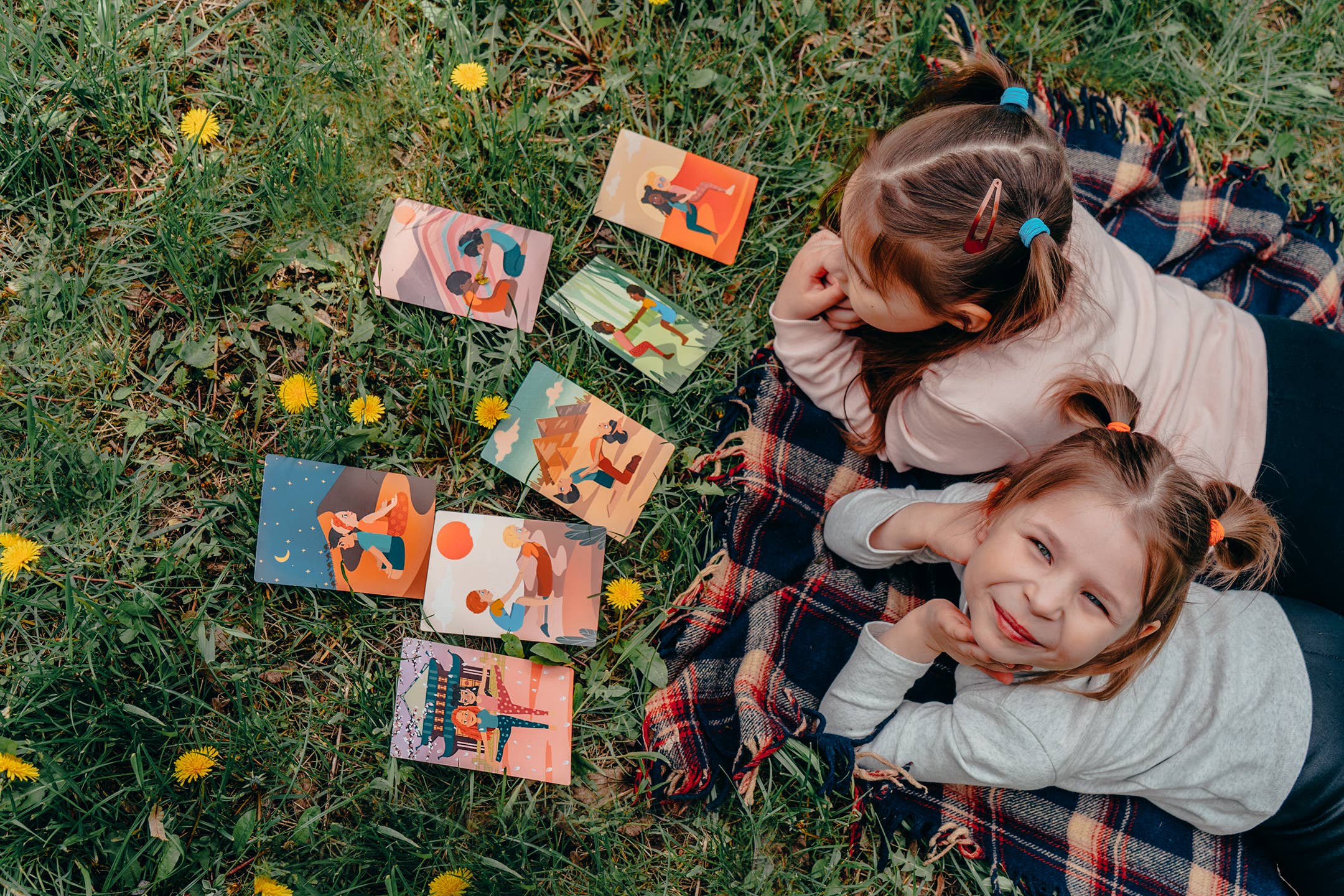 Yogakaarten voor kinderen (om samen yoga te doen)