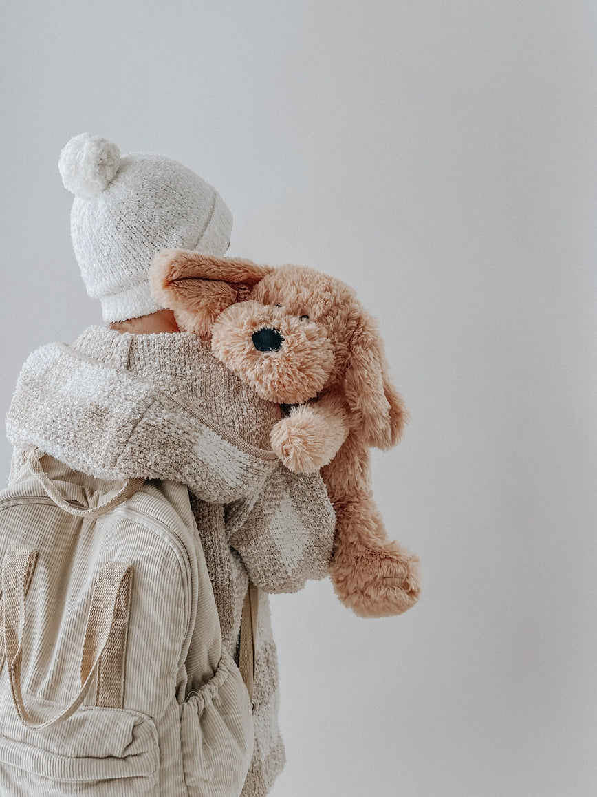 Verzwaarde knuffel Charlie de Puppy