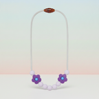 Bijtketting Madelief Lila
