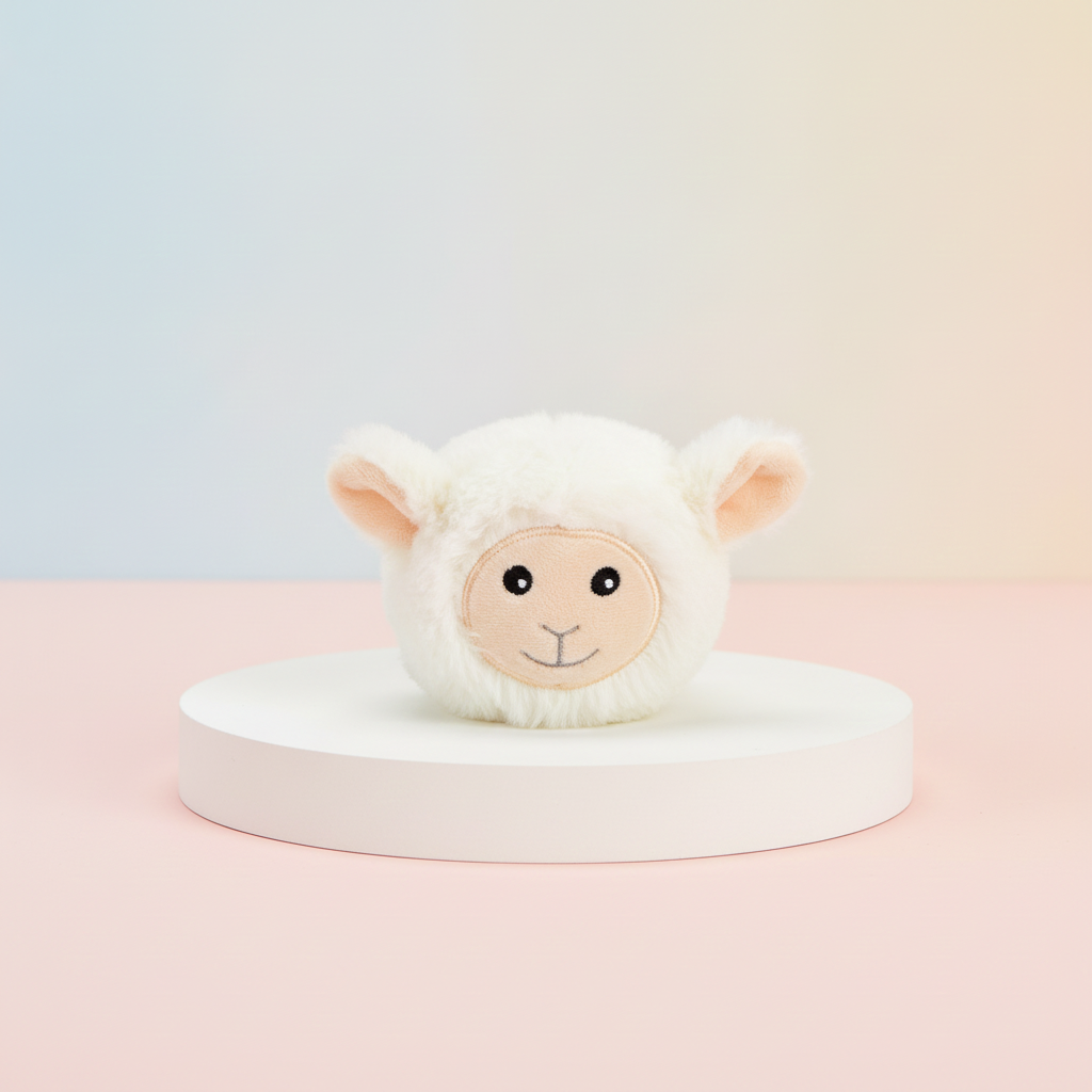 Pluche anti-stress toy (pinguïn, schaap, hond of zeehond)