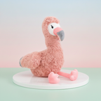 Verzwaarde knuffel Francesca de Flamingo