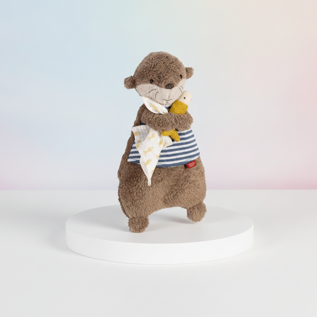 Warmteknuffel Otter - met uitneembare warmtezak