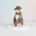 Warmteknuffel Otter - met uitneembare warmtezak