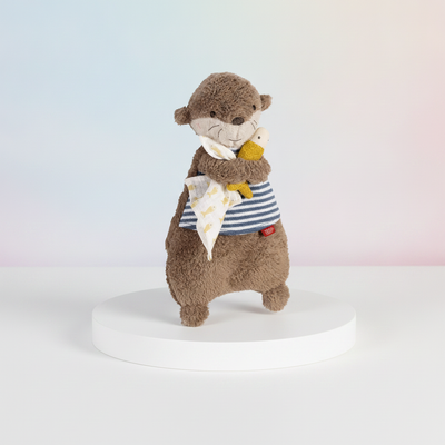 Warmteknuffel Otter - met uitneembare warmtezak