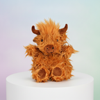 Warmteknuffel Schotse Highlander (koe) met kersenpitten