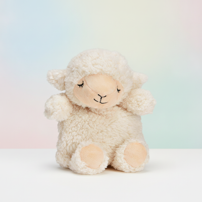 Warmteknuffel schaap met kersenpitten