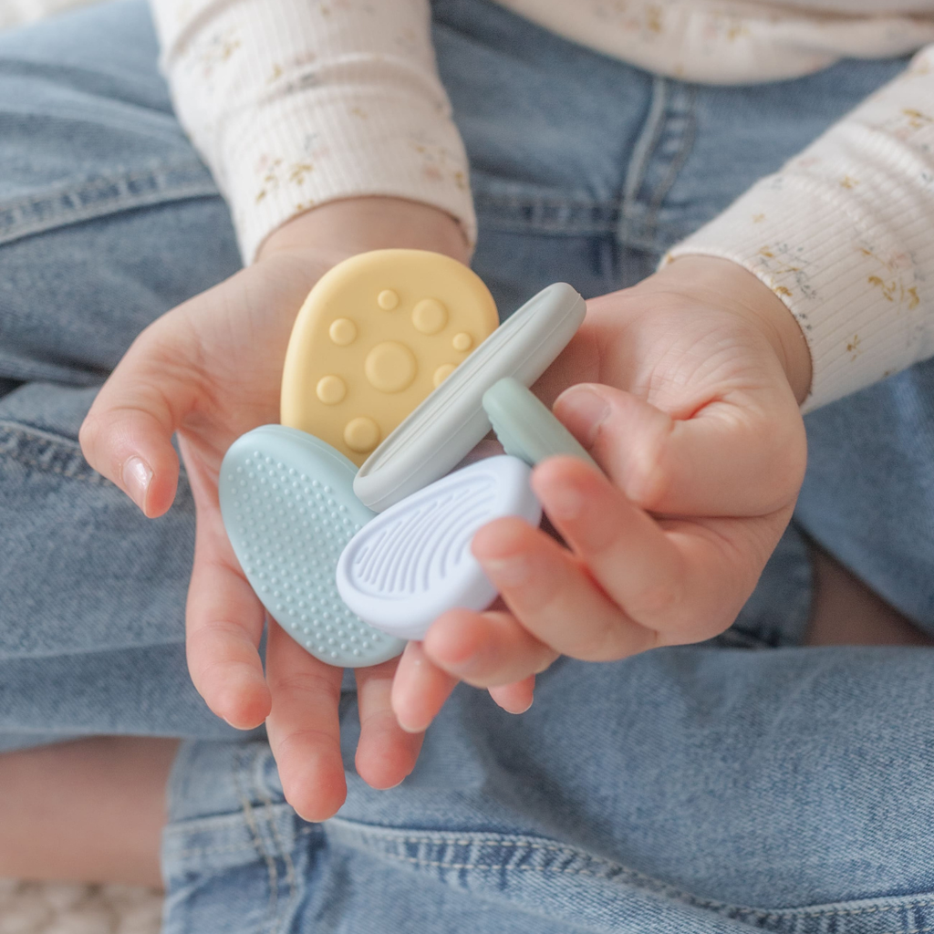 Zorgstenen – Kalmerend Sensorisch Friemelspeelgoed voor Kinderen (Set van 6)
