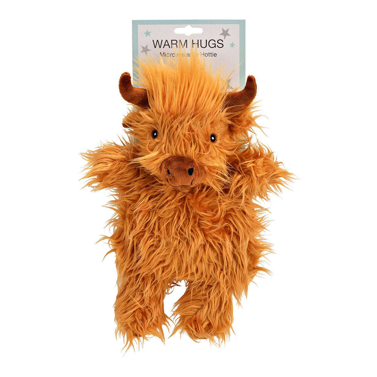 Warmteknuffel Schotse Highlander (koe) met kersenpitten