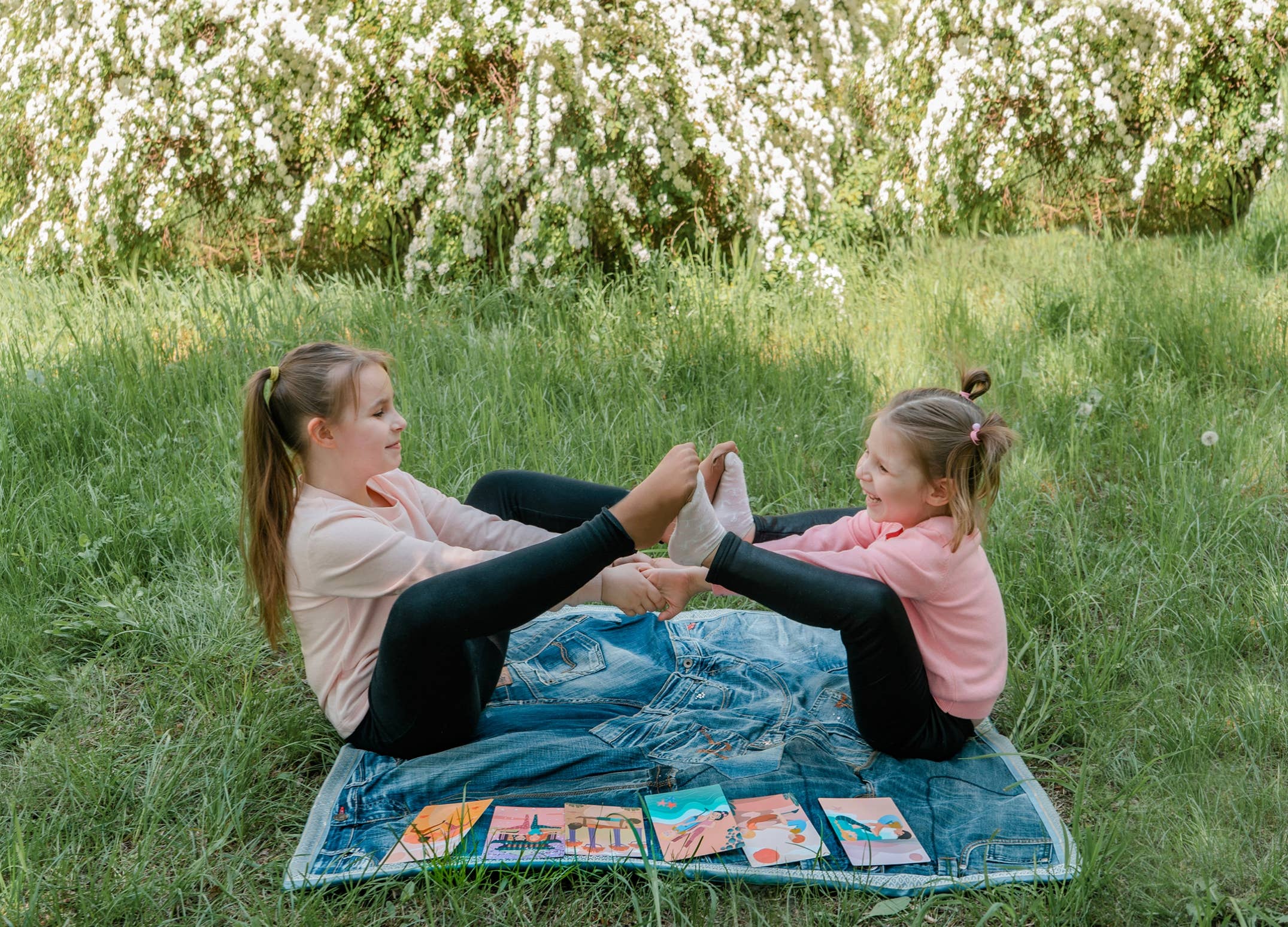Yogakaarten voor kinderen (om samen yoga te doen)