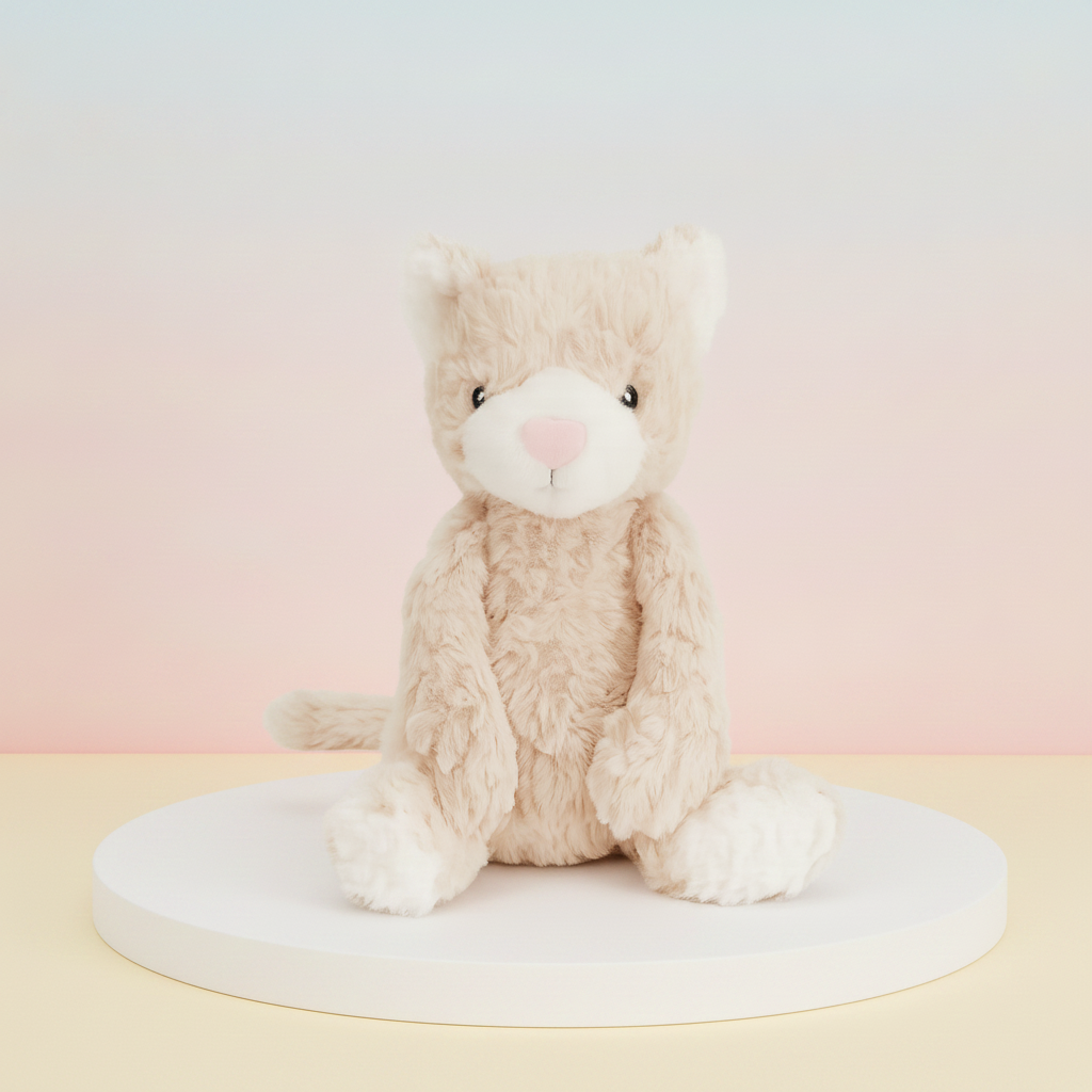 Verzwaarde knuffelkat Pickles