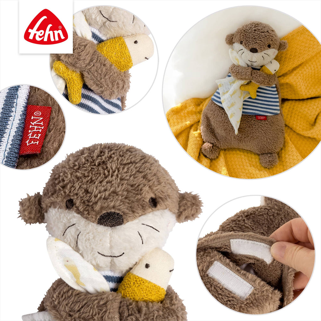 Warmteknuffel Otter - met uitneembare warmtezak